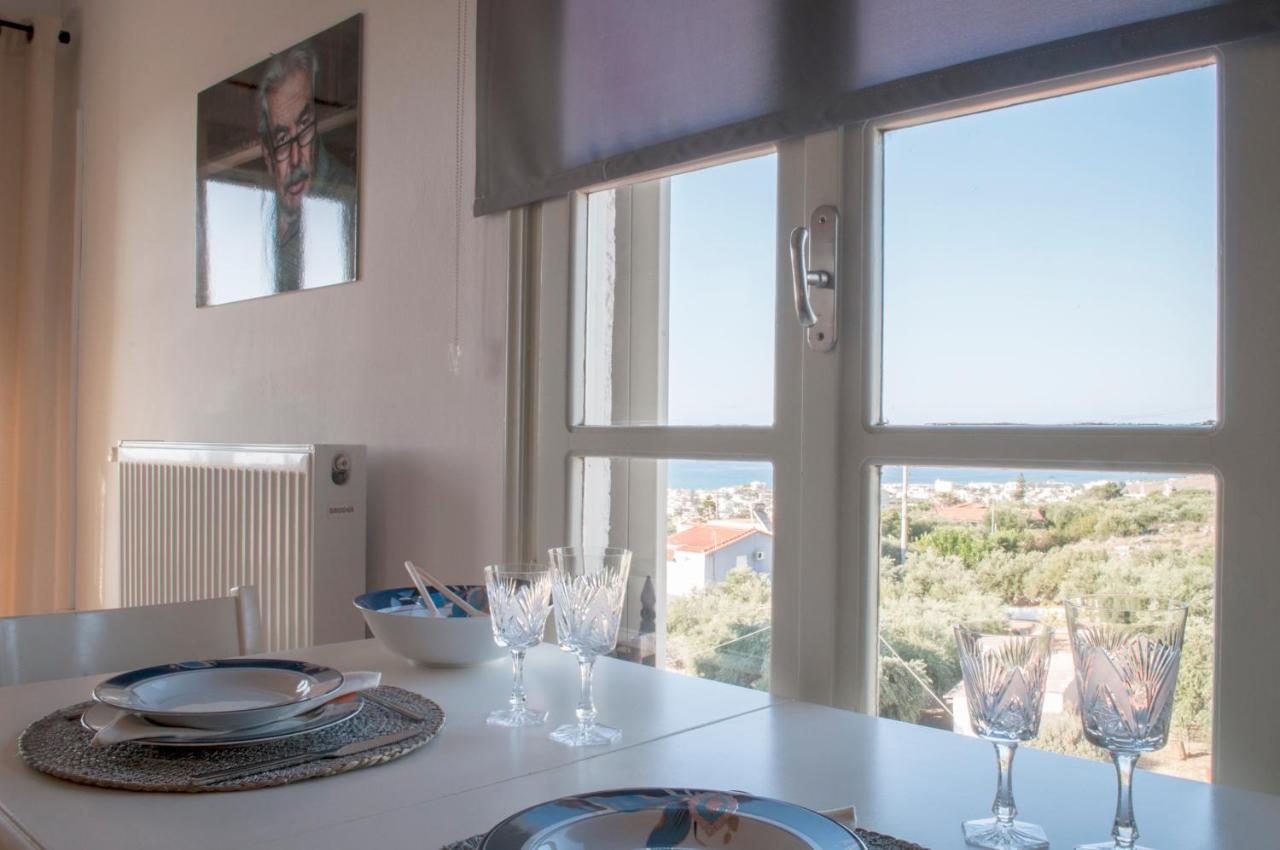 Adorable Country House With Sea & Church View! Kokkini Hani エクステリア 写真