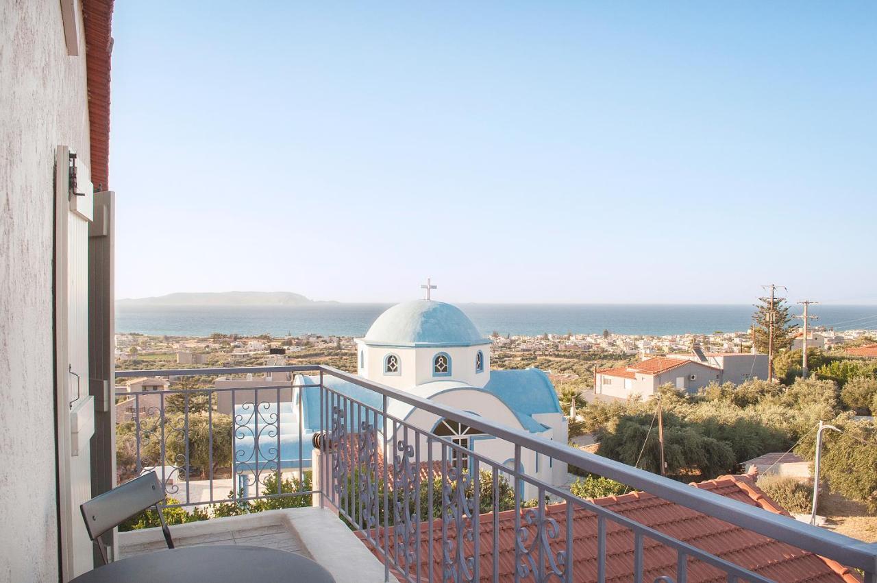 Adorable Country House With Sea & Church View! Kokkini Hani エクステリア 写真